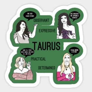 Taurus- Bravostrology series Sticker